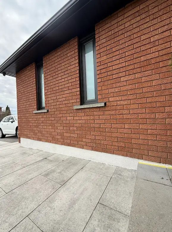 Foundation parging in Vaughan